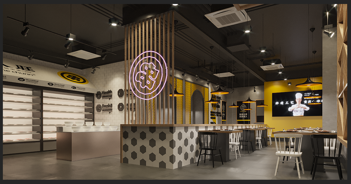 八旺加盟店展示