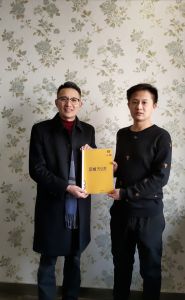 北京大兴代理签约留影